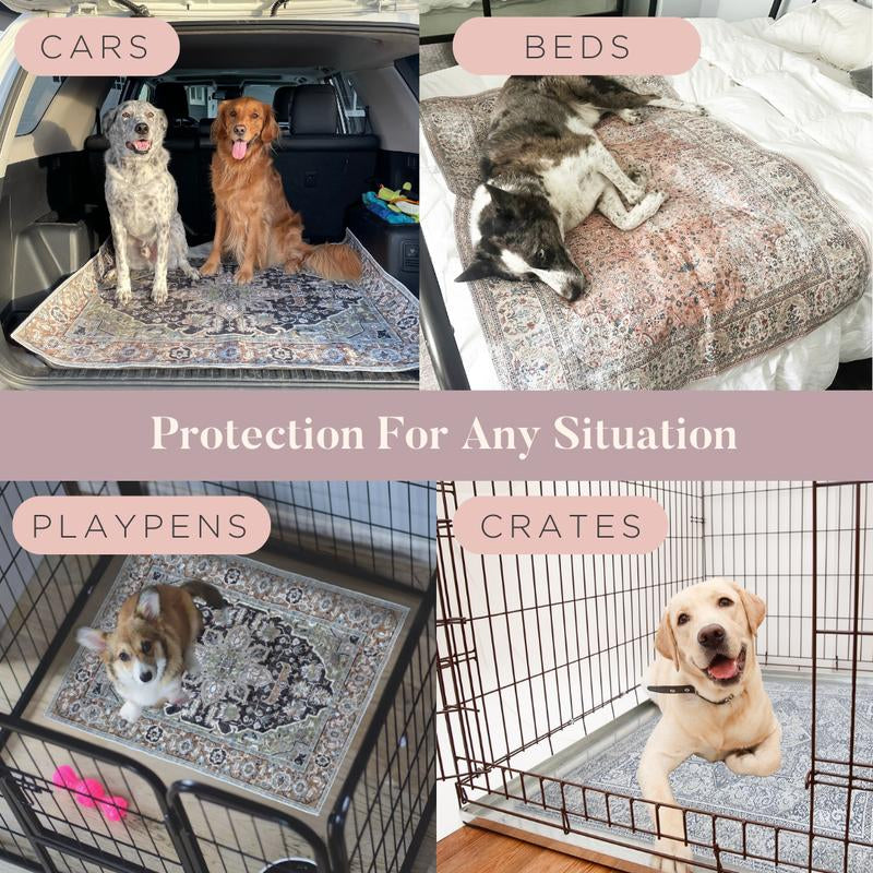 2-Pack Washable Dog Pee Pads by Lovewag Pets